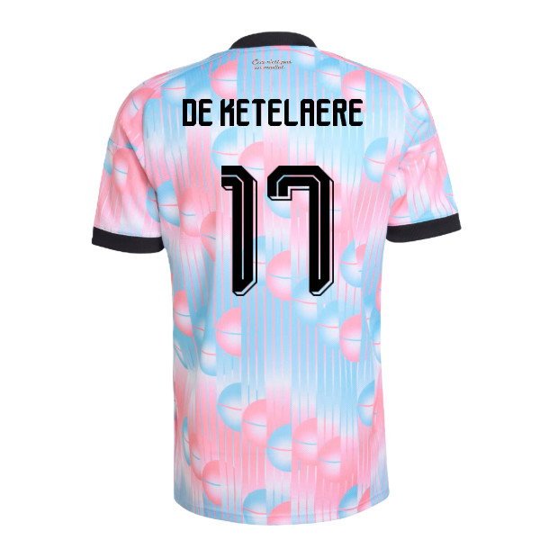 2026-2027 Belgium Away Shirt (De Ketelaere 17)-SoccerKits Hub | Buy Soccer Jerseys Online